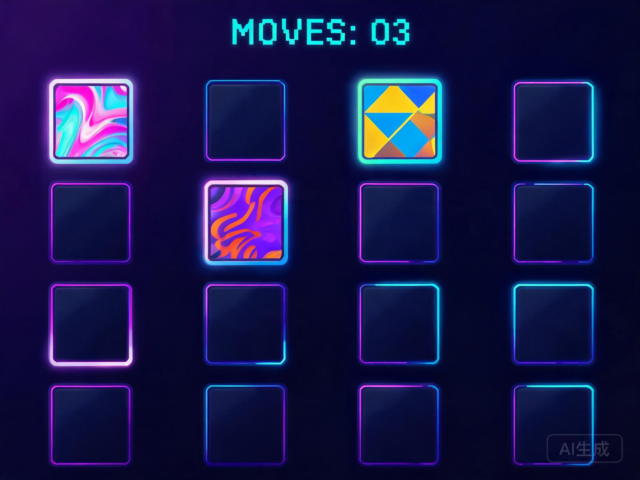 Memory Match gameplay screenshot on Amielove