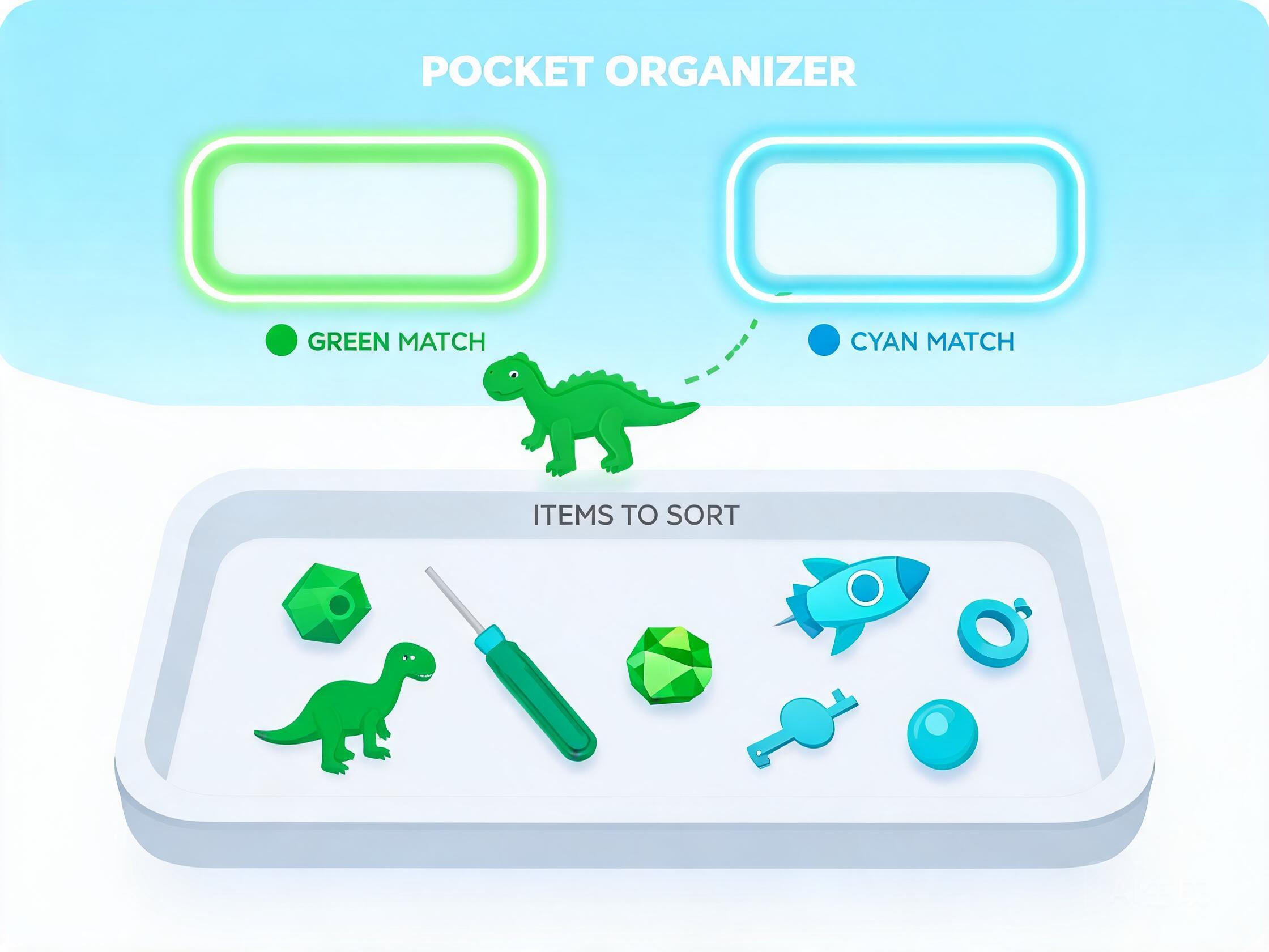 Pocket Organizer gameplay screenshot on Amielove